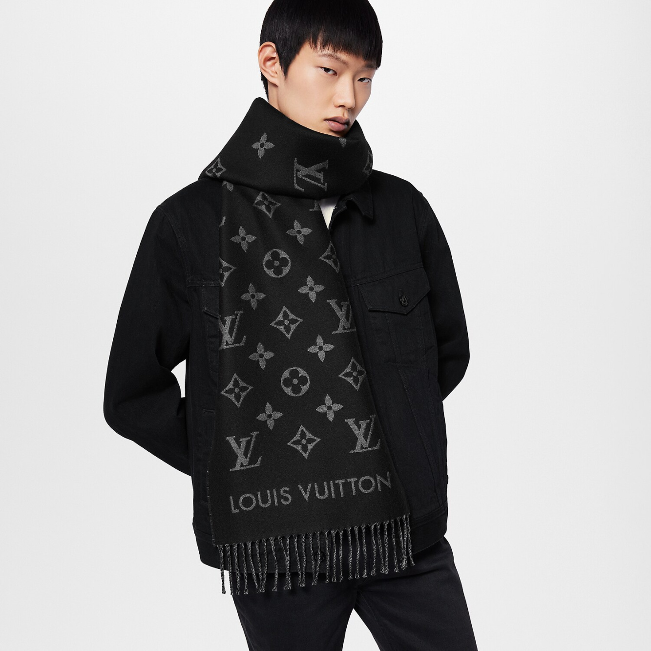 Louis Vuitton All About MNG Scarf